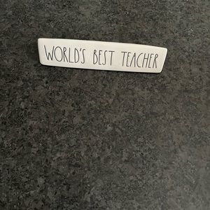 Rae Dunn Desk sign - brand new!